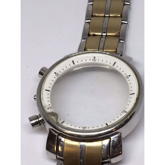 Authentic Fossil Watch Band Bracelet Links Case Use For Parts Used 20mm V789 - Picture 3 of 9